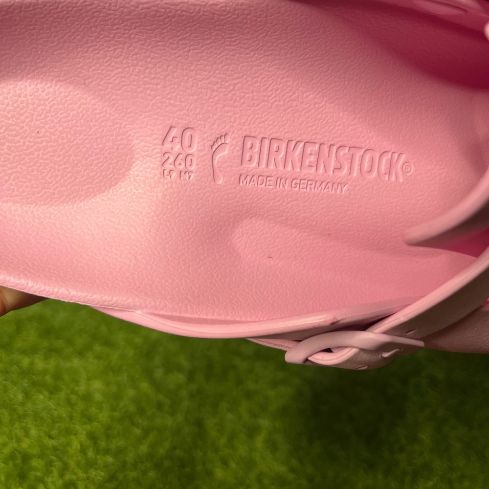 Birkenstock Boston EVA Clogs Pink Waterproof Slip On Sandals Womens 40 L9 M7 - Picture 6 of 7